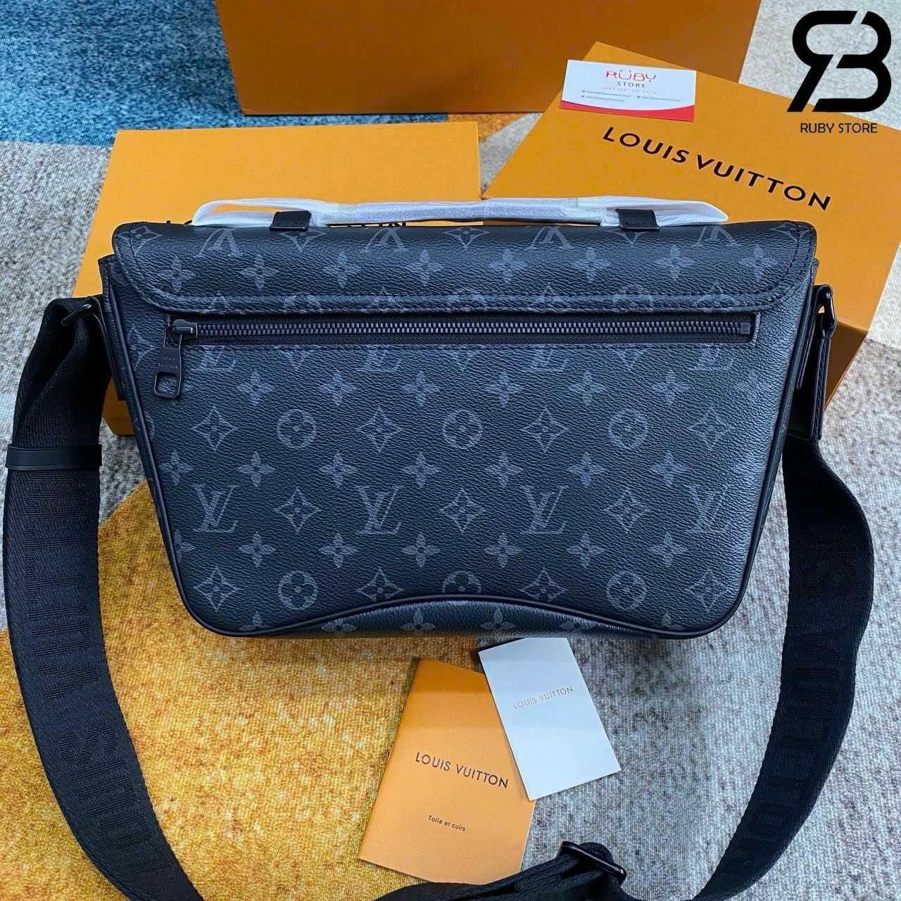 túi LV Montsouris Messenger M46685 Monogram Eclipse
