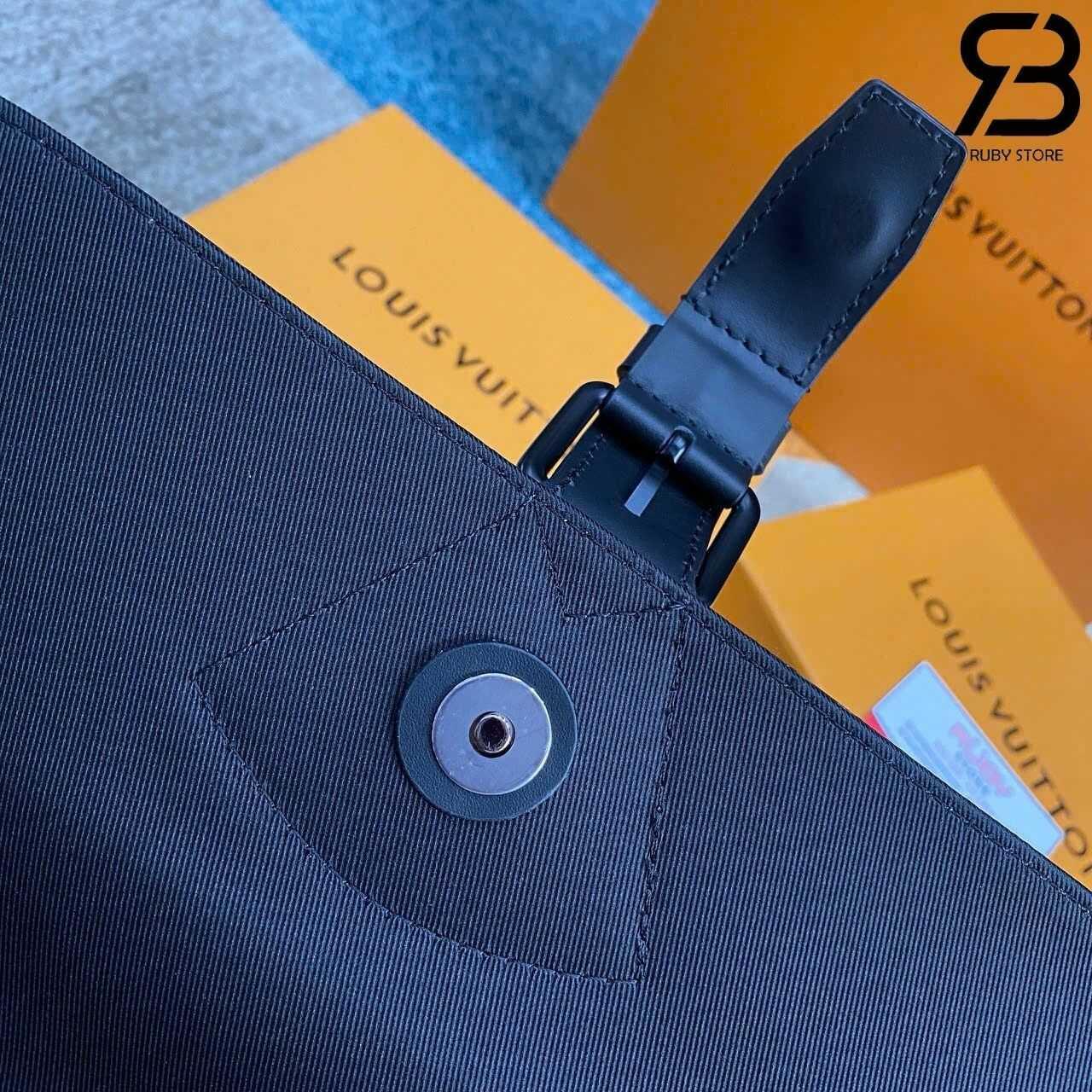 túi LV Montsouris Messenger M46685 Monogram Eclipse