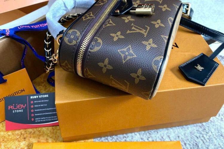 túi LV Vanity Chain Pouch M47125 Monogram