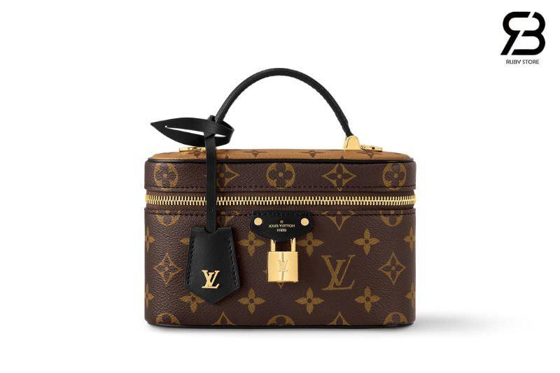 túi LV Vanity Chain Pouch M47125 Monogram Best