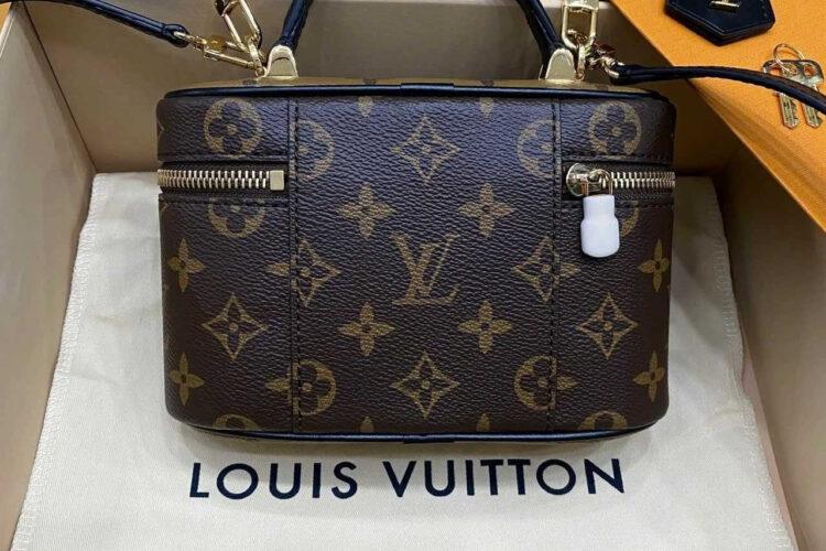 túi LV Vanity Chain Pouch M47125 Monogram Best