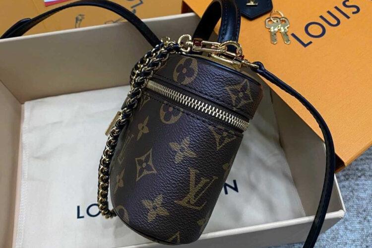 túi LV Vanity Chain Pouch M47125 Monogram Best