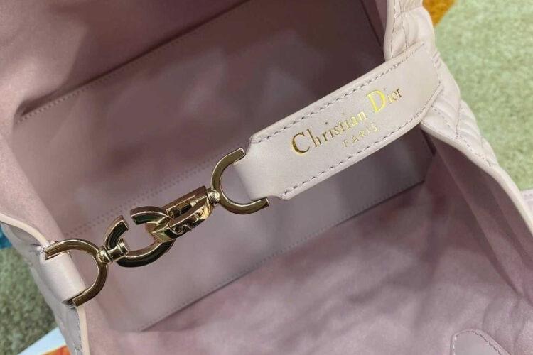 túi Medium Dior Toujour Bag Pale Pink Calfskin hồng