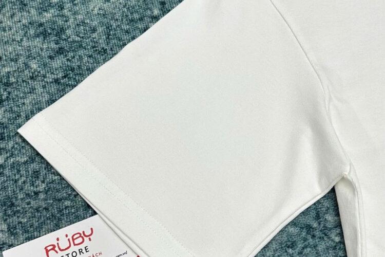 Áo Gucci Oversize T-Shirt With Gucci Logo White Trắng