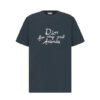 Áo Thun Dior And Hylton Nel T-Shirt Navy Blue