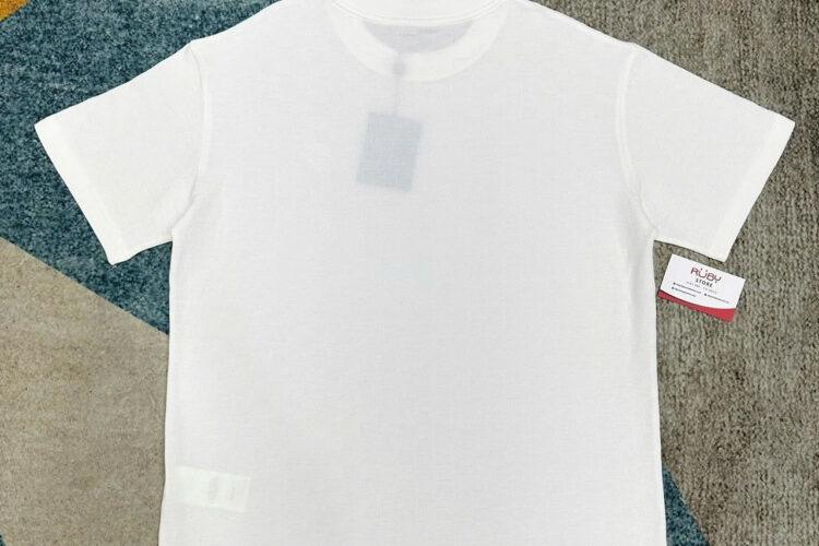 Áo Thun LV Damier Signature T-Shirt Milky White Trắng