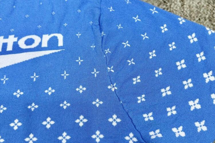 Áo Thun LV Knitted Cotton T-Shirt Blue Màu Xanh Dương