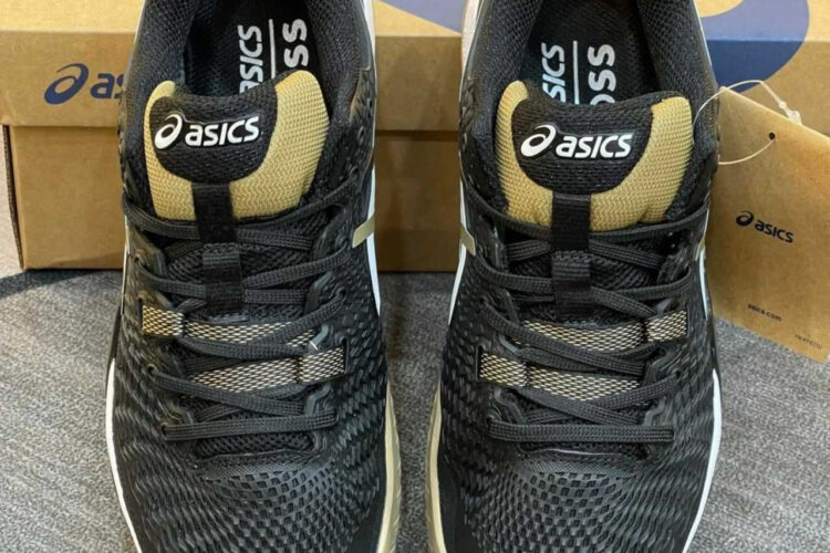 Giày Asics Gel-Resolution 9 Black Camel Màu Đen
