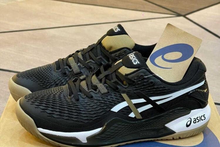 Giày Asics Gel-Resolution 9 Black Camel Màu Đen