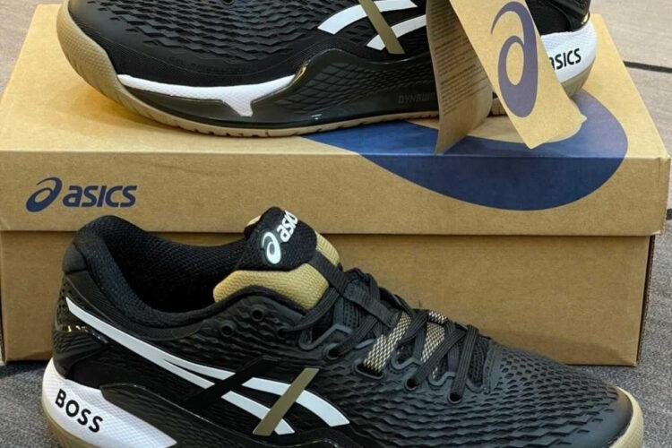 Giày Asics Gel-Resolution 9 Black Camel Màu Đen