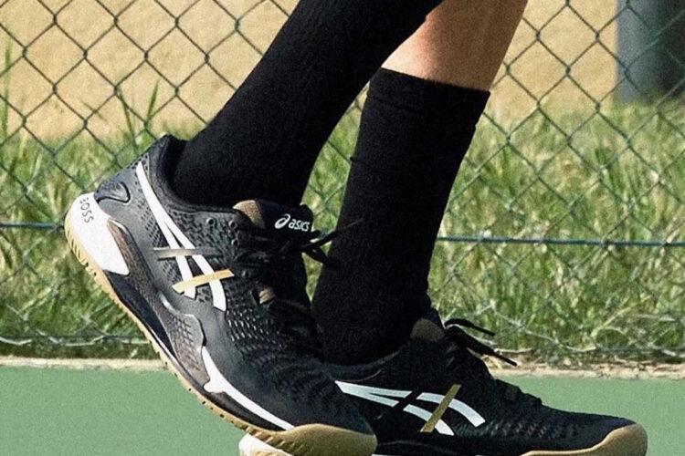 Giày Asics Gel-Resolution 9 Black Camel Màu Đen
