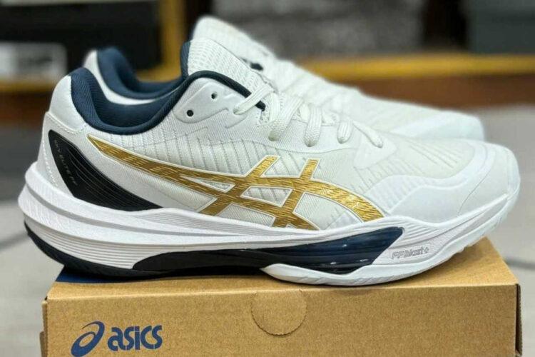 Giày Asics Sky Elite FF 3 White Pure Gold Trắng Vàng Đen