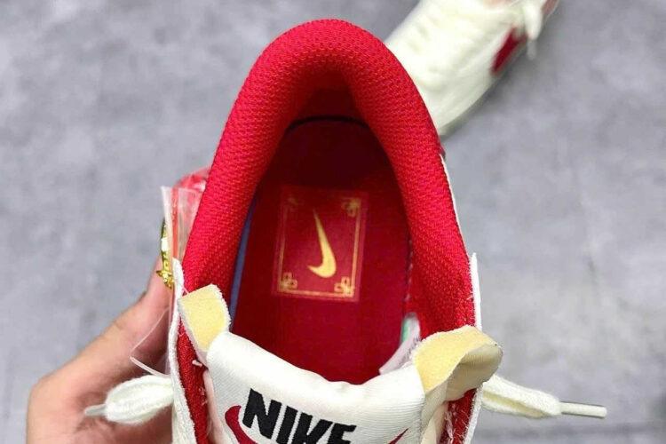 Giày Blazer Low 77 Jumbo Year of The Snake Red Custom Đỏ