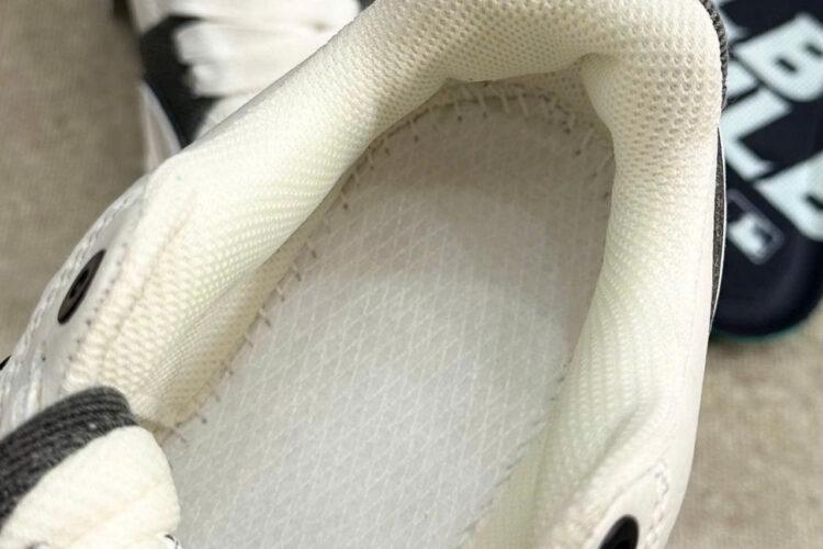 Giày MLB Chunky Liner Denim Pocket NY Màu Trắng đen