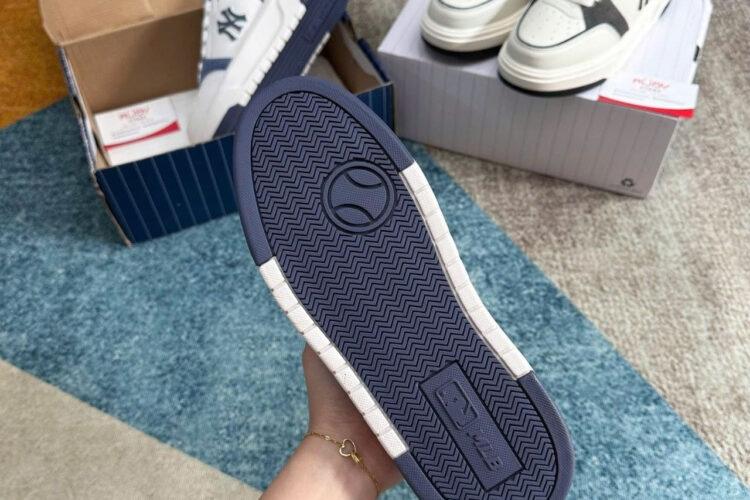 Giày MLB Chunky Liner Denim Pocket NY Màu Trắng xanh dương