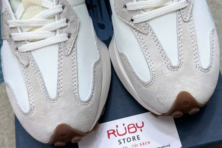 Giày New Balance 327 Linen With Sea Salt Màu Kem