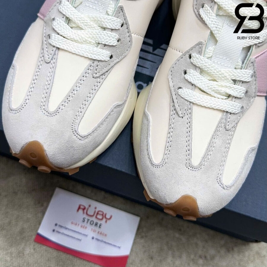 Giày New Balance 327 Moonbeam With December Sky Xám Hồng