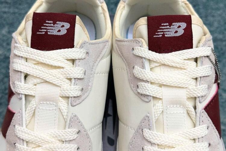 Giày New Balance 327 Moonbeam with Classic Burgundy Xám đỏ