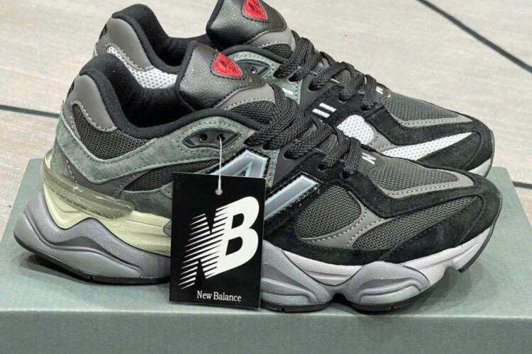 Giày New Balance 9060 Black Castlerock Grey đen Xám