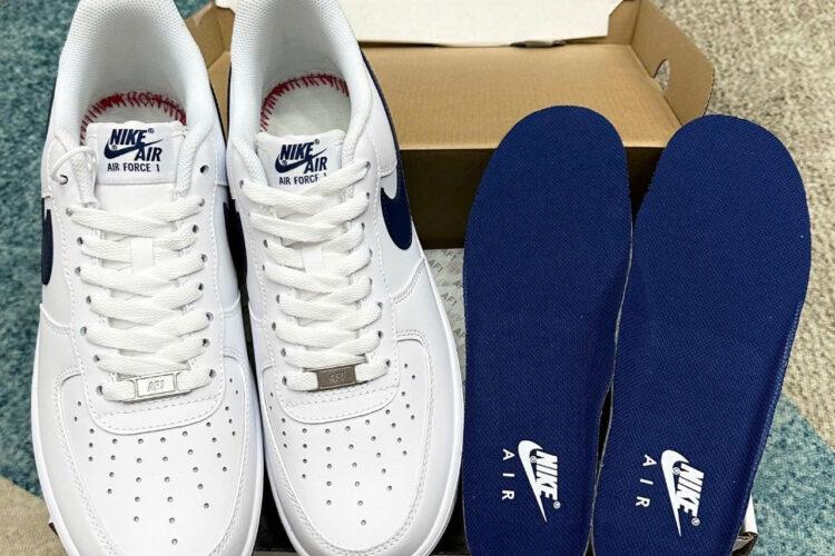 Giày Nike Air Force 1 White Midnight Navy Trắng Xanh Navy
