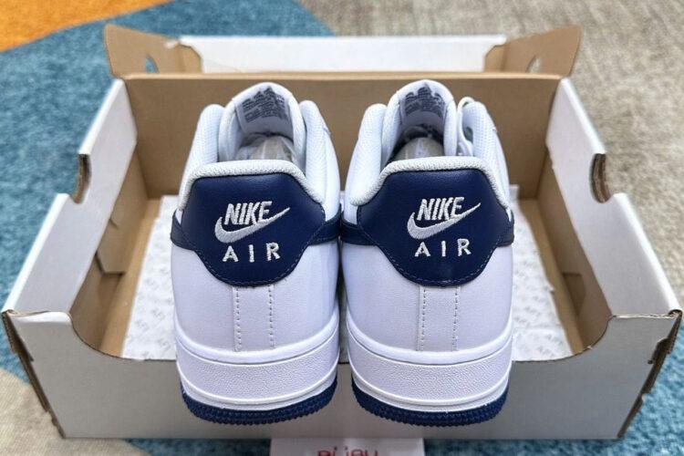 Giày Nike Air Force 1 White Midnight Navy Trắng Xanh Navy