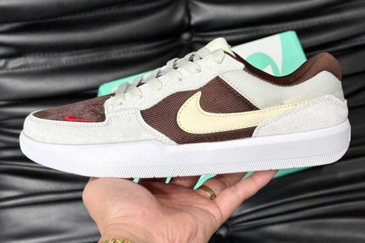 Giày Nike SB Force 58 Tan Brown Nâu Kem
