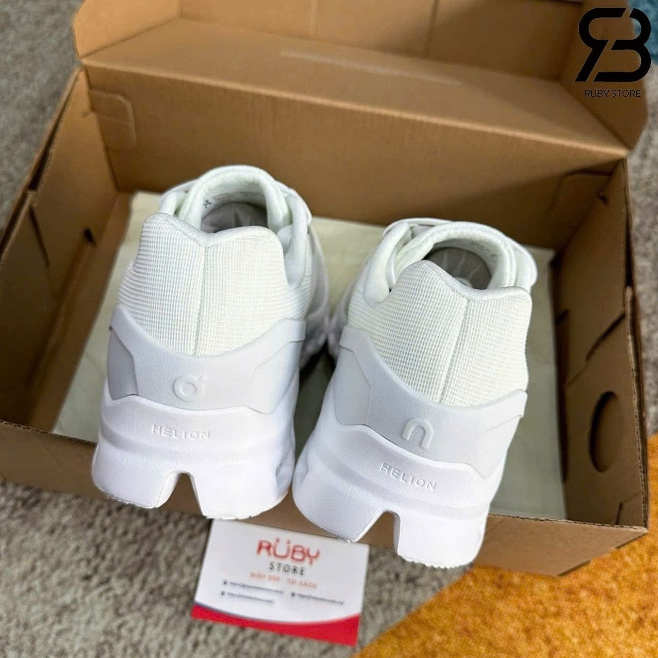 Giày On Running Cloudstratus 2 White Màu Trắng
