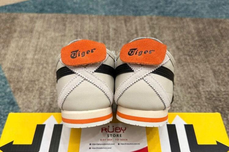 Giày Onitsuka Tiger Mexico 66 SD Cream Black Orange Kem đen Cam