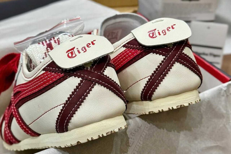 Giày Onitsuka Tiger Mexico 66 Year Of The Snake Màu Kem đỏ