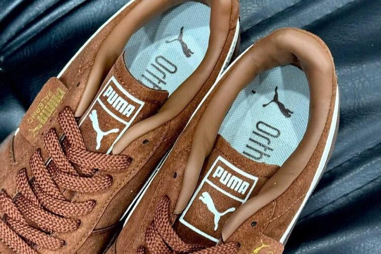 Giày Puma Palermo OG Brown White Nâu Trắng
