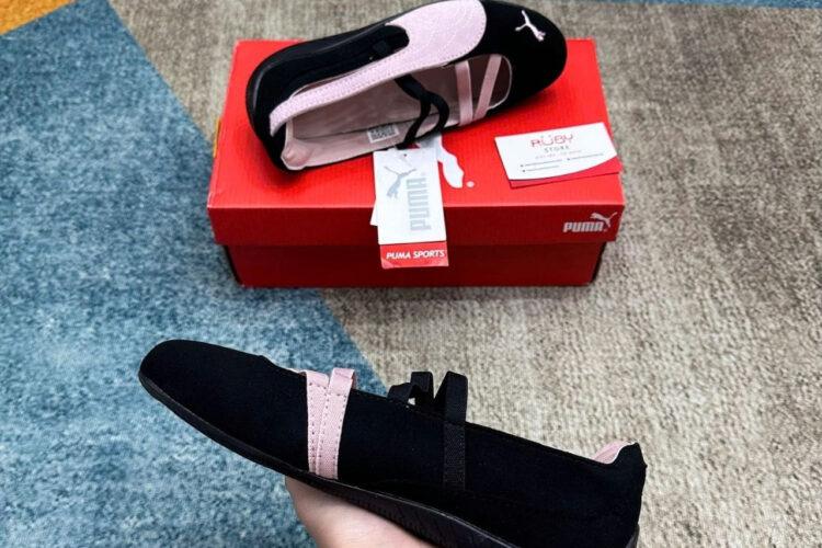 Giày Puma Speedcat Ballet Black Mauve Mist đen hồng