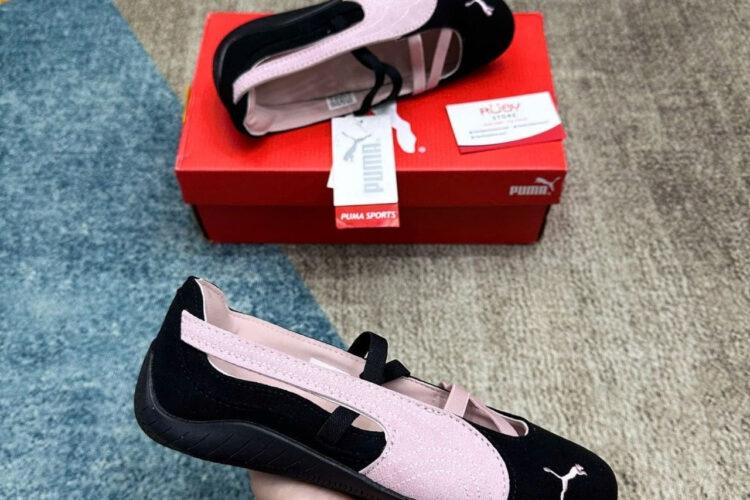 Giày Puma Speedcat Ballet Black Mauve Mist đen hồng