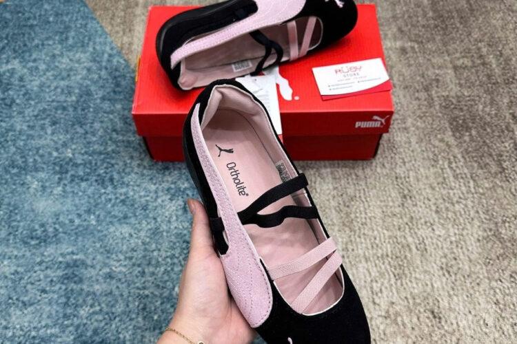 Giày Puma Speedcat Ballet Black Mauve Mist đen hồng