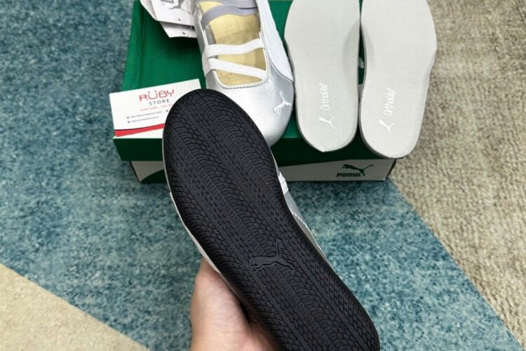 Giày Puma Speedcat Ballet Silver Bạc trắng