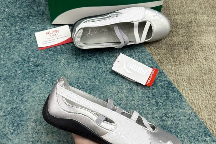 Giày Puma Speedcat Ballet Silver Bạc trắng