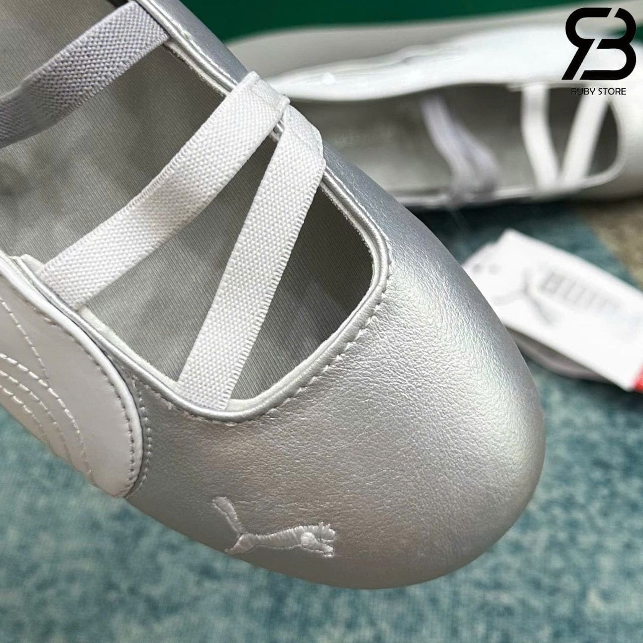 Giày Puma Speedcat Ballet Silver Bạc trắng