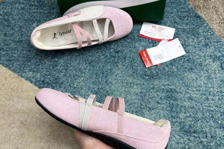 Giày Puma Speedcat Ballet Whisp of Pink Hồng Trắng