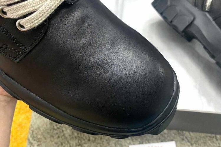 Giày Rick Owen High Top Army Tractor Boots
