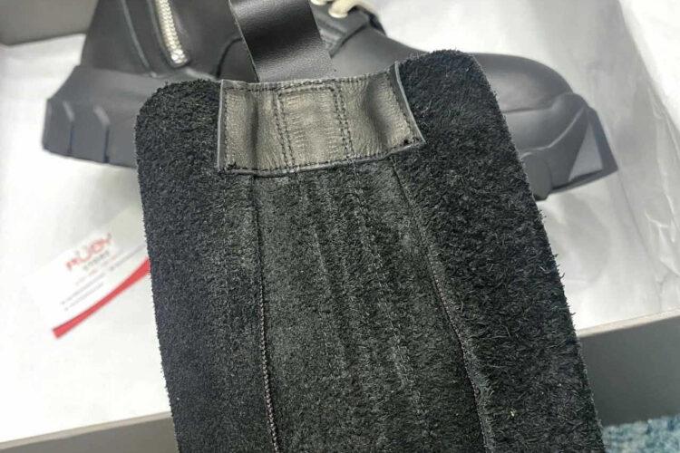 Giày Rick Owen High Top Army Tractor Boots
