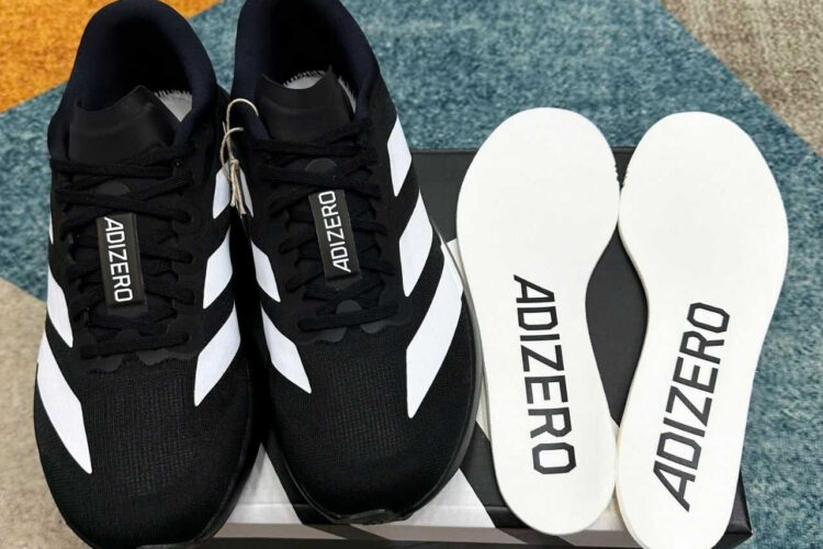 Giày adidas Adizero Evo SL Core Black Cloud White đen trắng