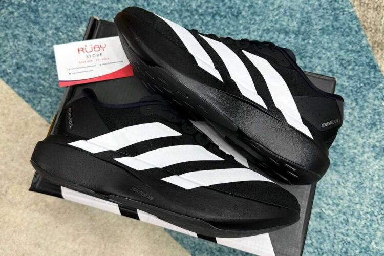 Giày adidas Adizero Evo SL Core Black Cloud White đen trắng