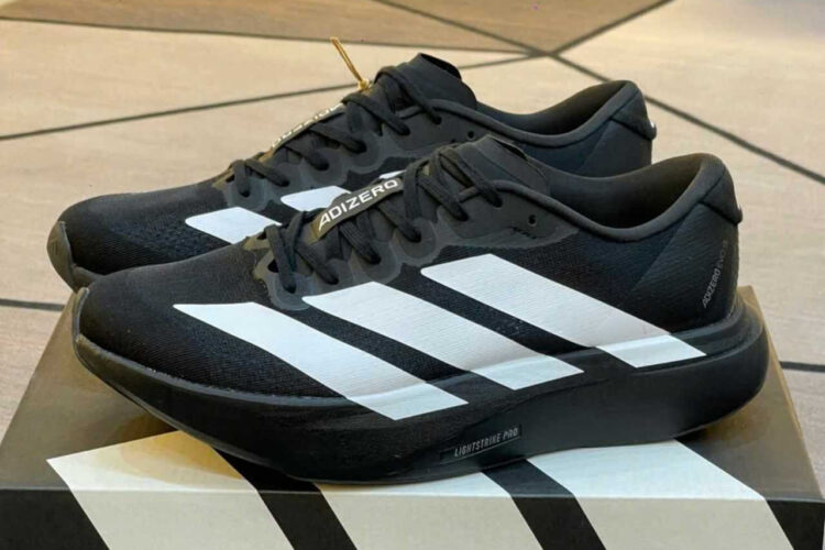 Giày adidas Adizero Evo SL Core Black Cloud White đen trắng