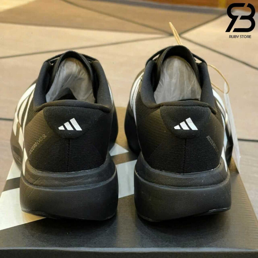 Giày adidas Adizero Evo SL Core Black Cloud White đen trắng