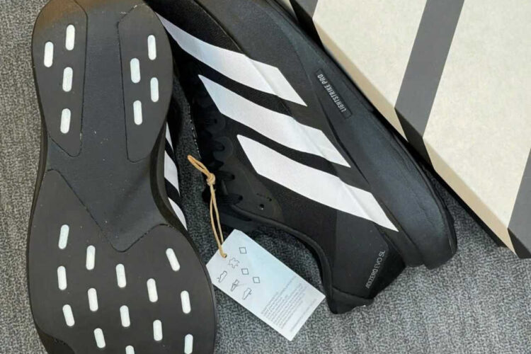 Giày adidas Adizero Evo SL Core Black Cloud White đen trắng