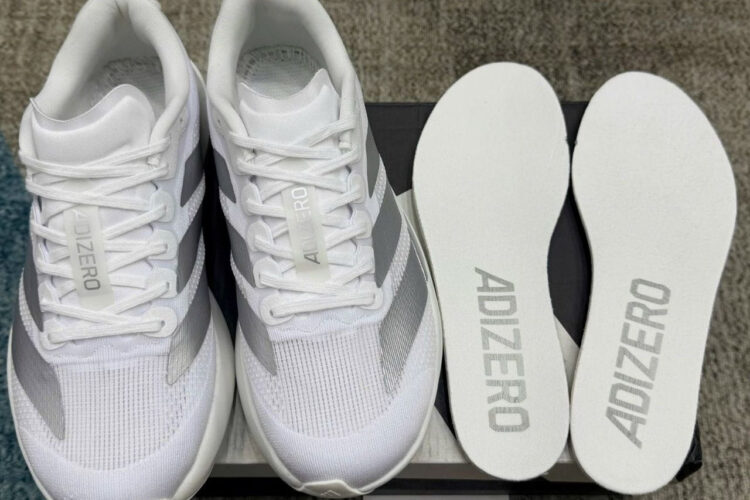 Giày adidas Adizero Evo SL White Silver Màu Trắng bạc