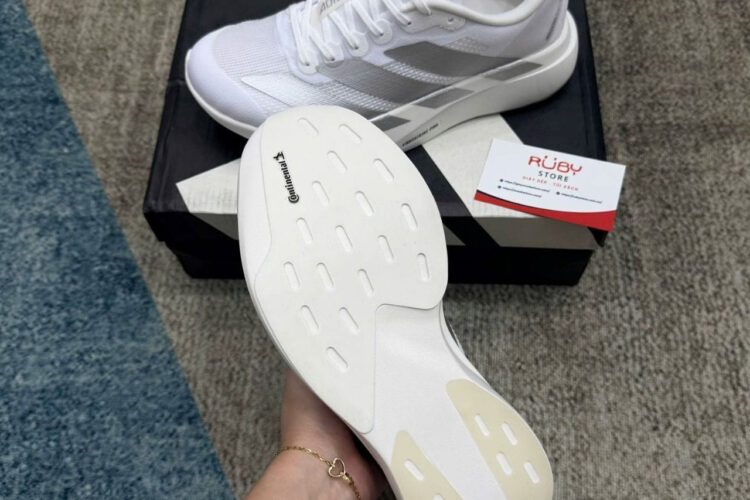Giày adidas Adizero Evo SL White Silver Màu Trắng bạc