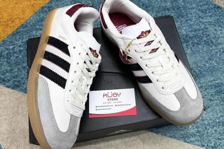 Giày adidas Samba OG Year of the Snake 2025 Trắng đen đỏ