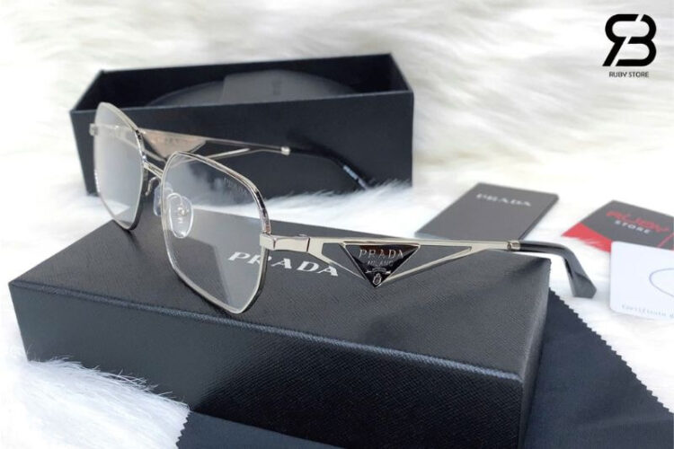 Mắt Kính Prada Sunglasses SHW Màu Bạc