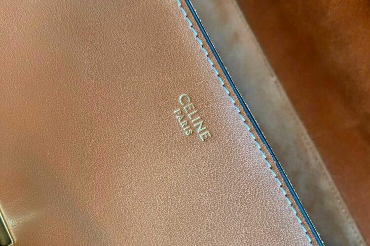 Túi Celine Large Soft 16 Bag In Supple Grained Calfskin Tan Nâu