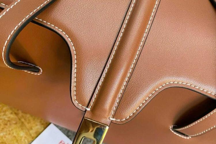 Túi Celine Large Soft 16 Bag In Supple Grained Calfskin Tan Nâu